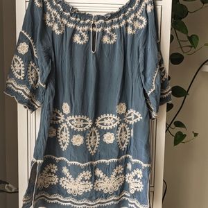 Romantic tunic top